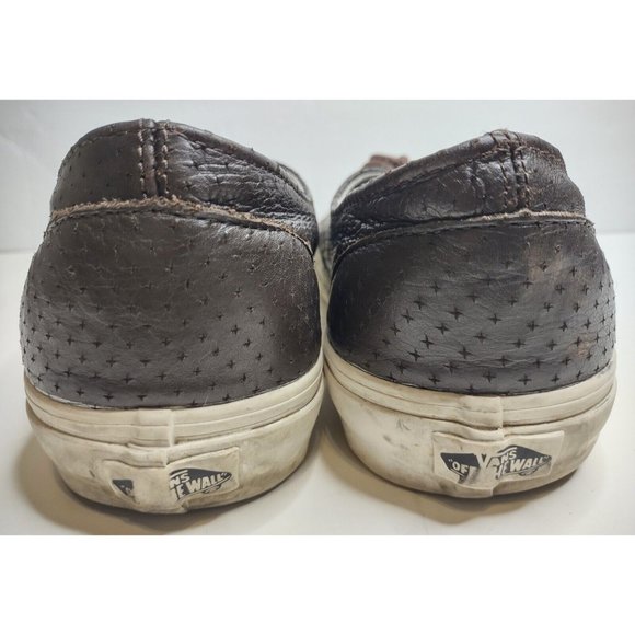 Vans Ultracush Brown Leather Skate Shoe Sneaker Low Top Men's Size 11 - Picture 8 of 11